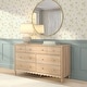 preview thumbnail 4 of 28, Charlotte/Scallop 7 Drawer Dresser Blonde