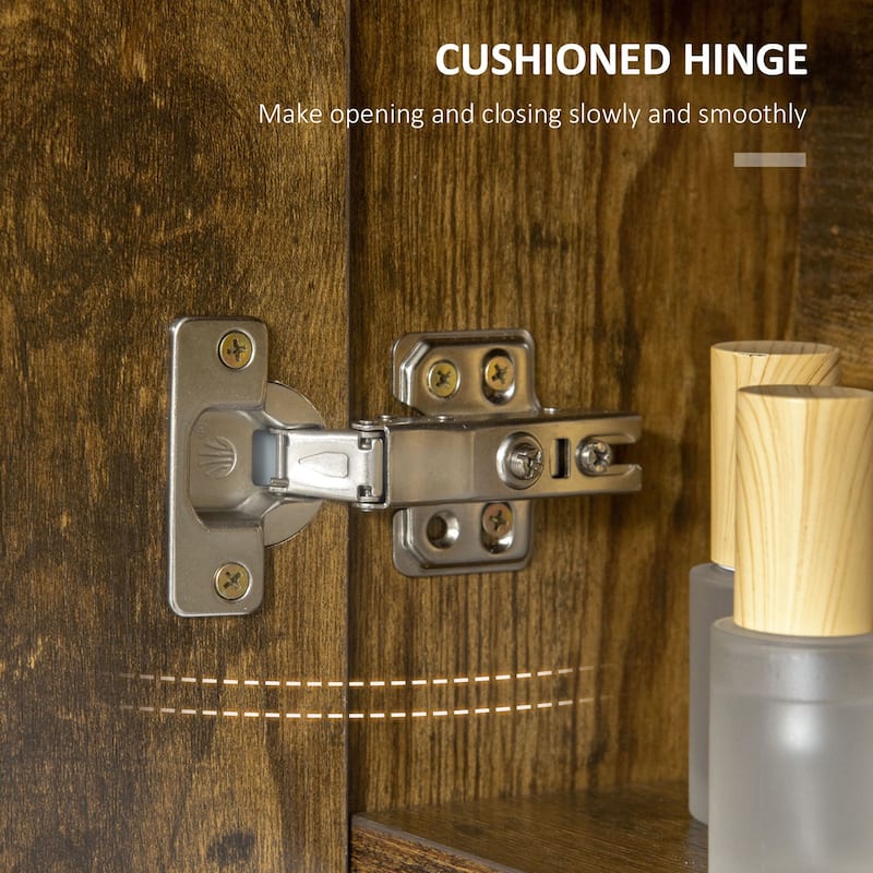 LED Lighted Bathroom Medicine Cabinet with Mirror, USB Charging, Adjustable Shelves, and 3-Tier Storage - Wall Mounted