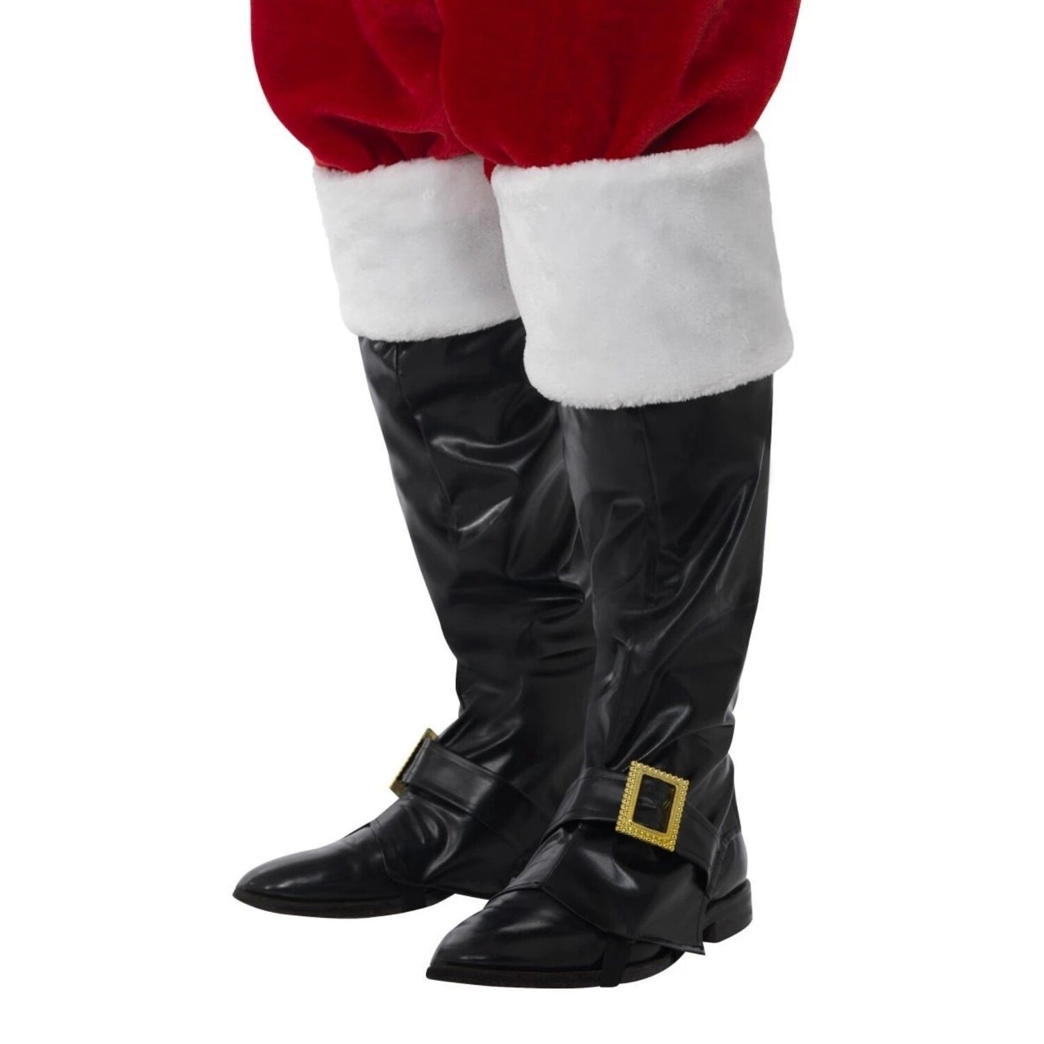 red boot covers