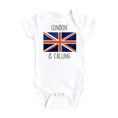 London Is Calling - Baby Boy Girl Clothes Infant Bodysuit Funny Cute Newborn