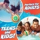 preview thumbnail 4 of 3, Activ Life The Ultimate Pool Ball, Ultra-Durable & Bright, Orange/Green 9 inches