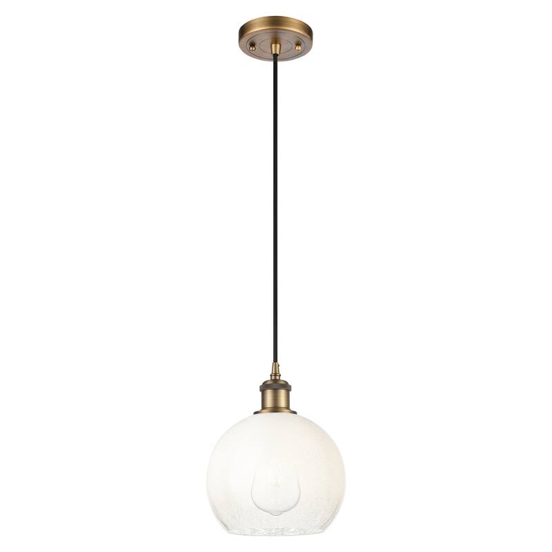 Innovations Lighting Endless Possibilities Ballston - Brookhaven Globe - 1 Light 8" Cord Hung Mini Pendant