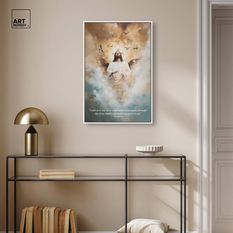 His Love Canvas by Art Remedy