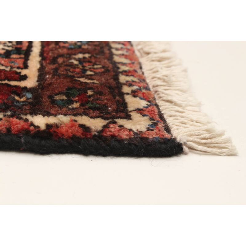 ECARPETGALLERY Hand-knotted Konya Anatolian Red Wool Rug - 3'4 x 9'9
