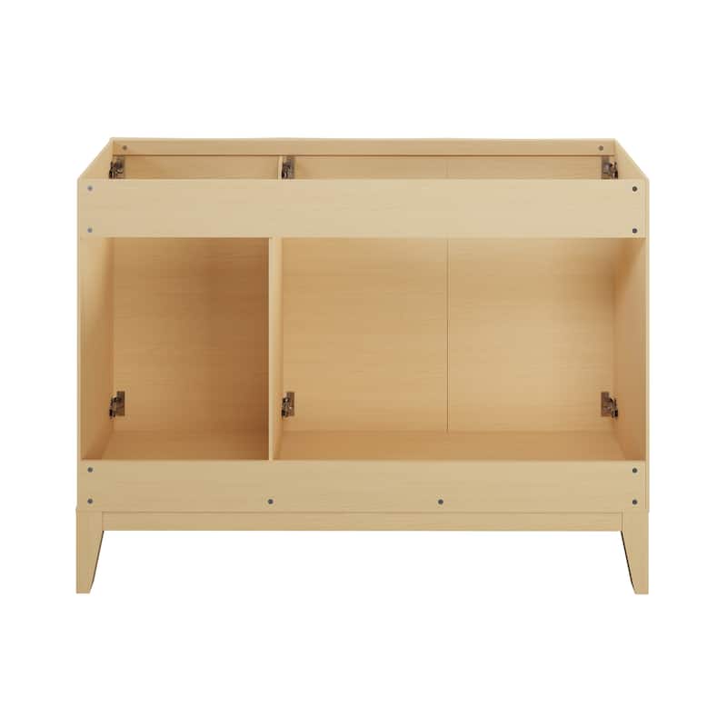 Cascade 48'' Bathroom Vanity In Natural Oak - Cabinet