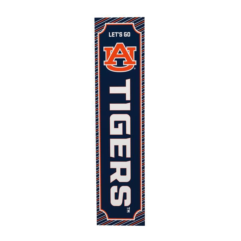 47" Double Sided Seasonal Porch Leaner, Auburn University - 47" x 11.25"