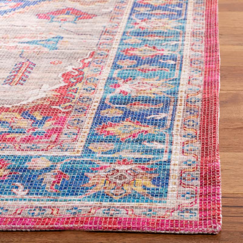 SAFAVIEH Handmade Saffron Tatyana Modern Tribal Cotton Rug