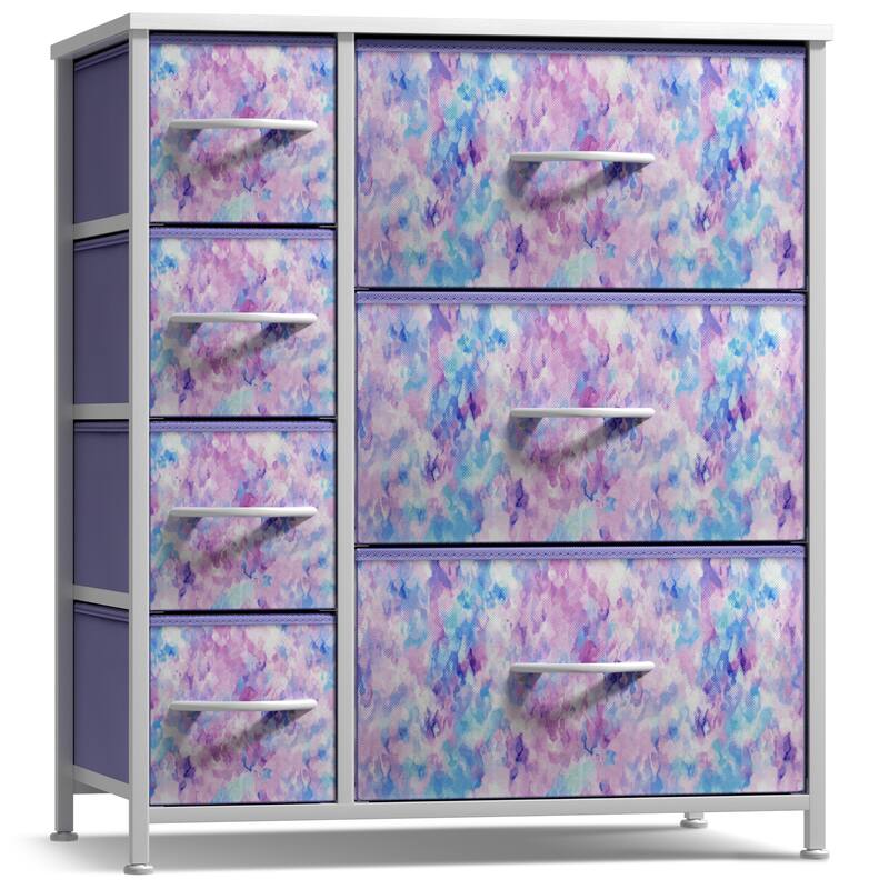 Dresser w/ 7 Drawers, Furniture Storage & Chest Tower for Bedroom