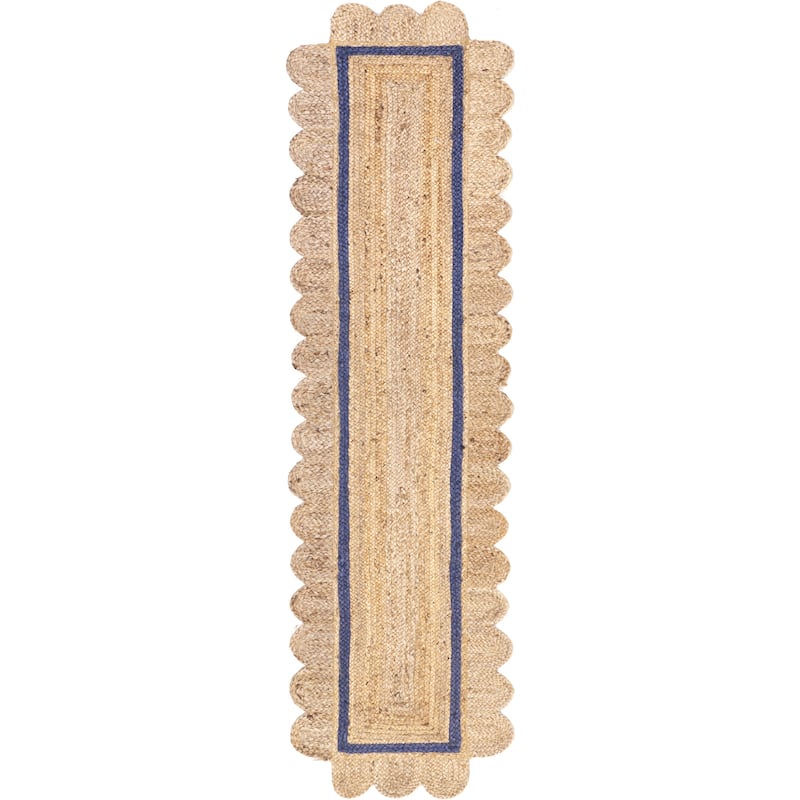Nuloom Tera Petals Braided Jute Area Rug