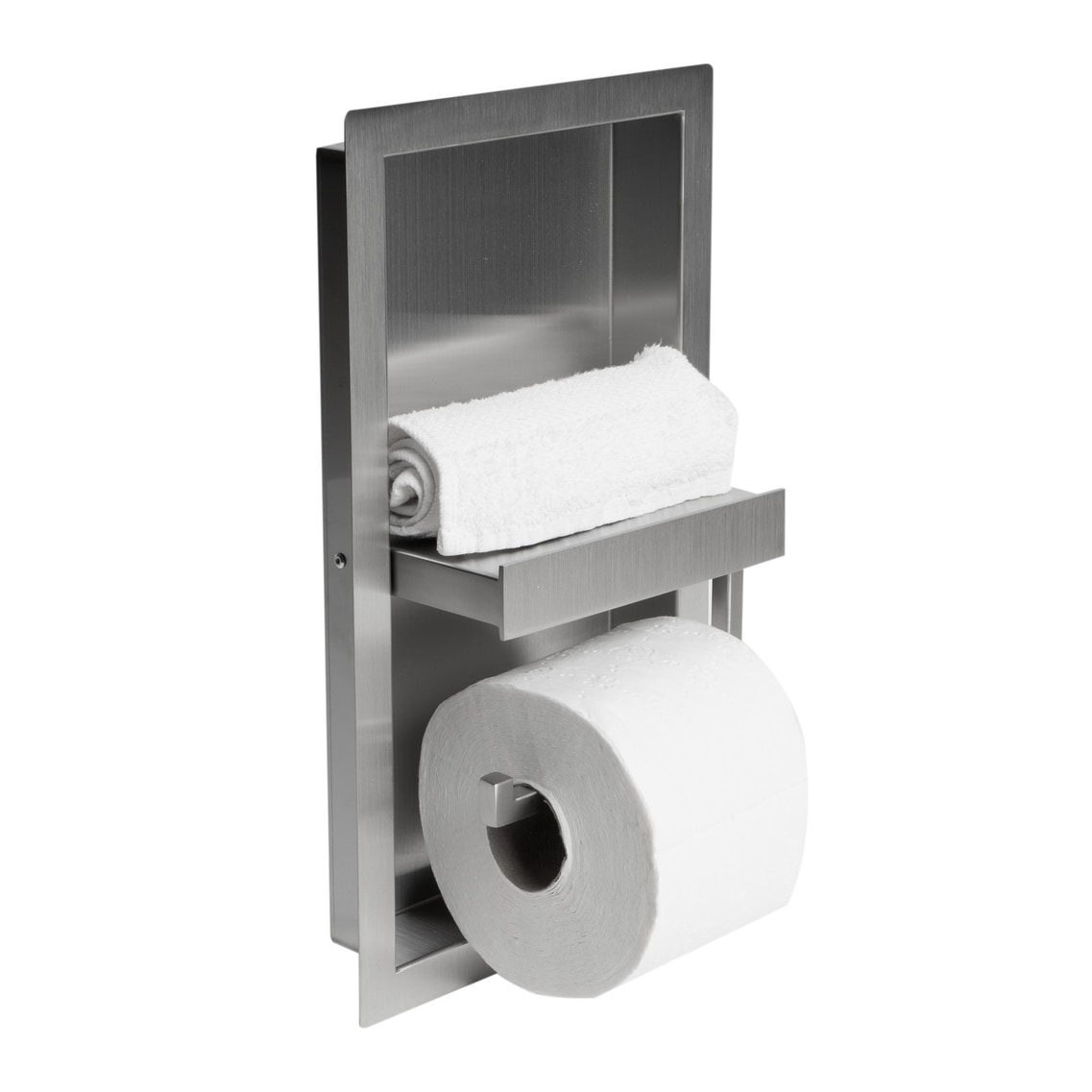ALFI brand ABTPC77 Stainless Steel Recessed Toilet Paper Holder