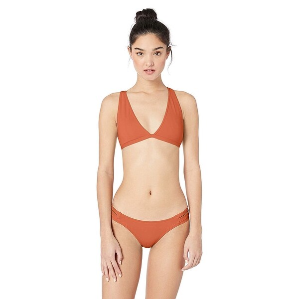 medium rise bikini bottom