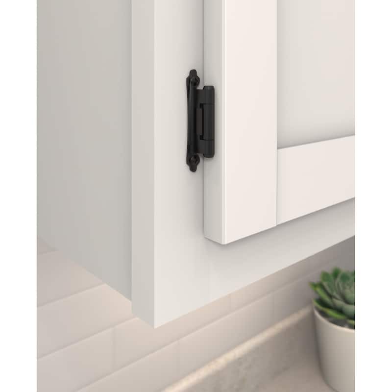Amerock BP7928 Functional Hardware 3/8" Inset Surface Mount Cabinet - Golden Champagne