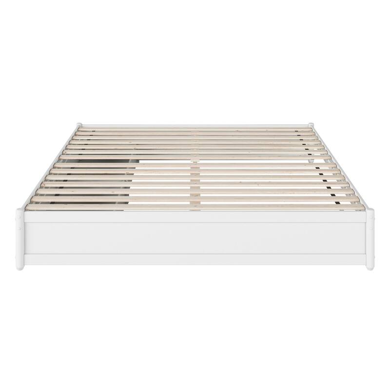 Barcelona Panel Platform Bed with Storage Drawers