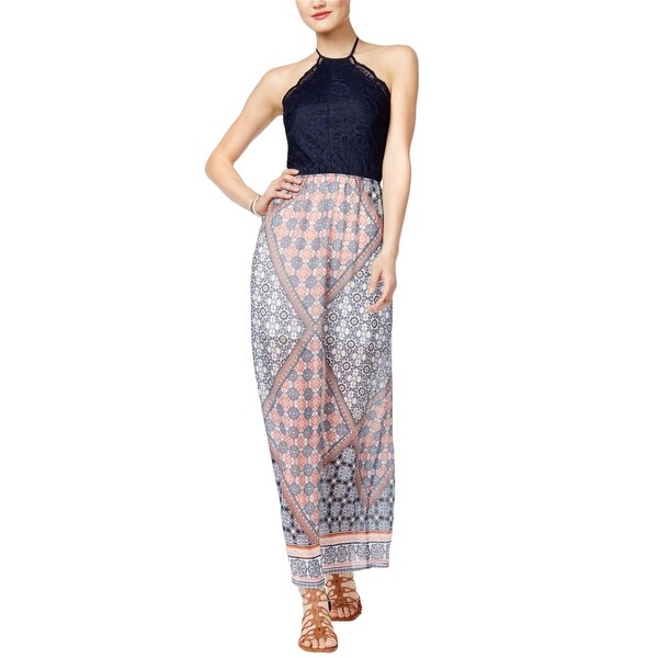 multicoloured maxi dress