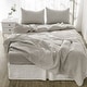 Native Linum Linen Bedding Set Queen Size 4 Pc - On Sale - Bed Bath ...