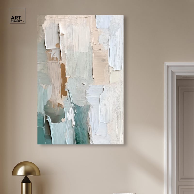 Impasto Intervals II Canvas by Art Remedy, Gallery Wrapped