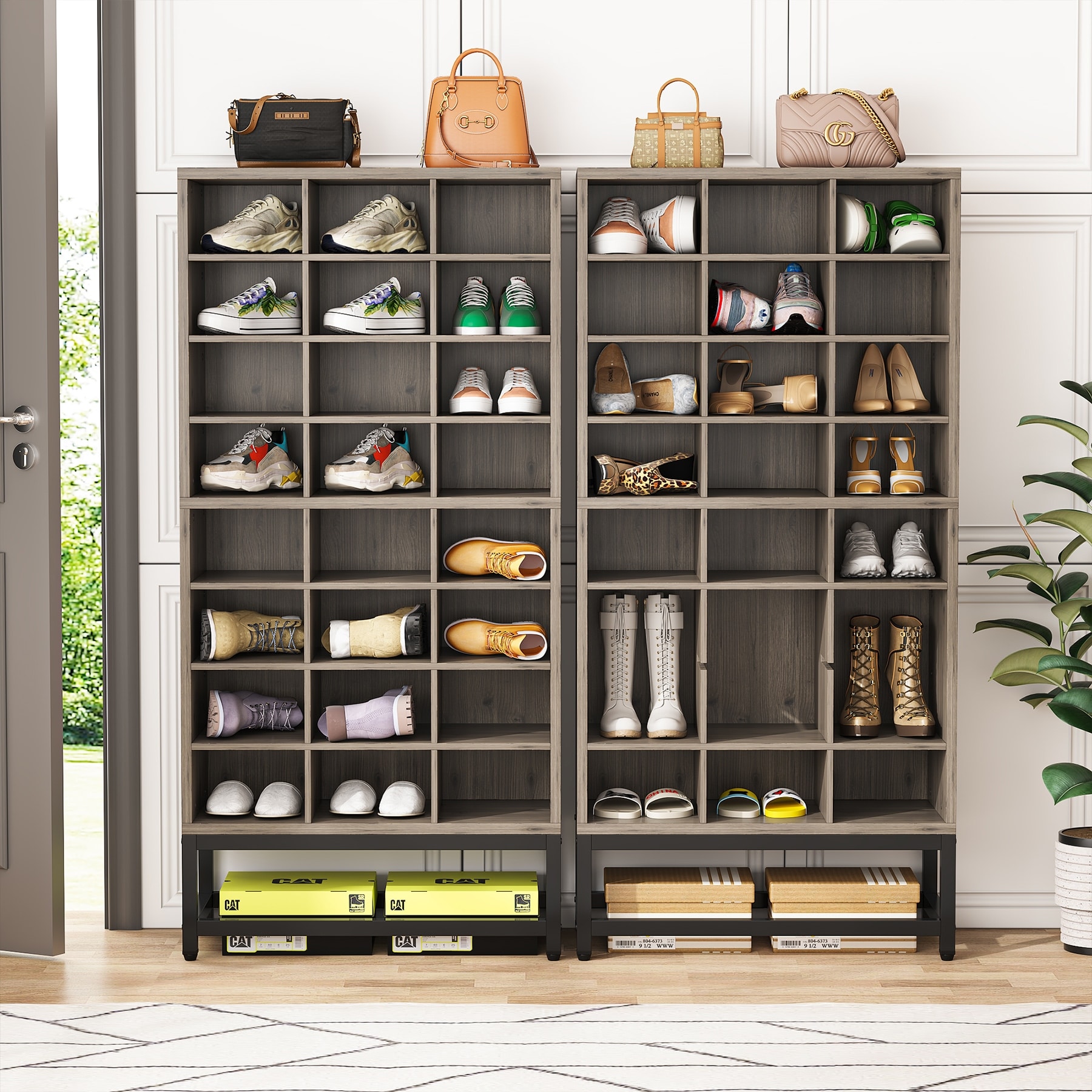 Shoe box rack on sale