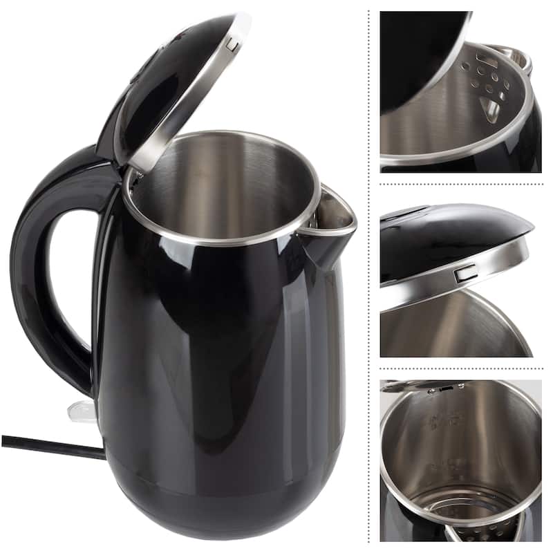 Electric Kettle - Auto-Off Rapid Boil Water Heater by Classic Cuisine