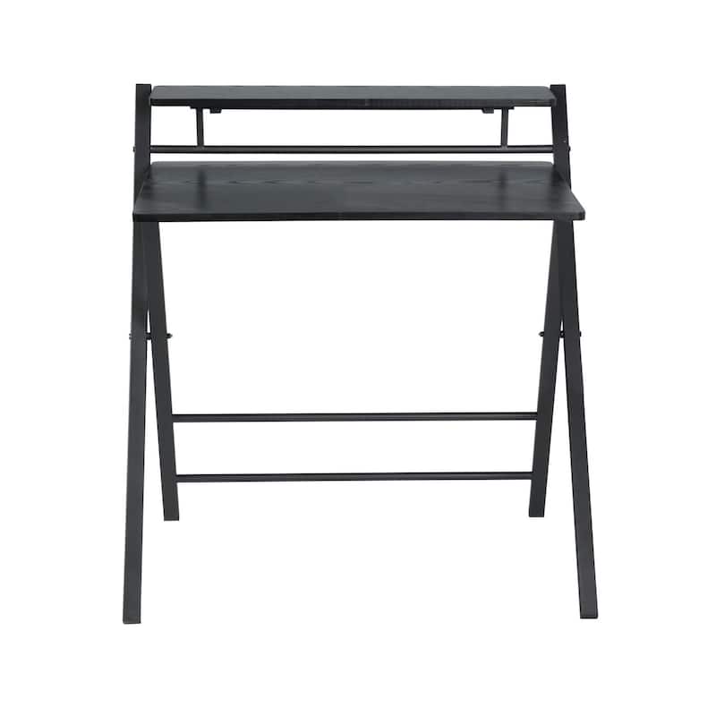 HomyLin 32" Folding Desk for Study Writing Office, No Assembly Needed