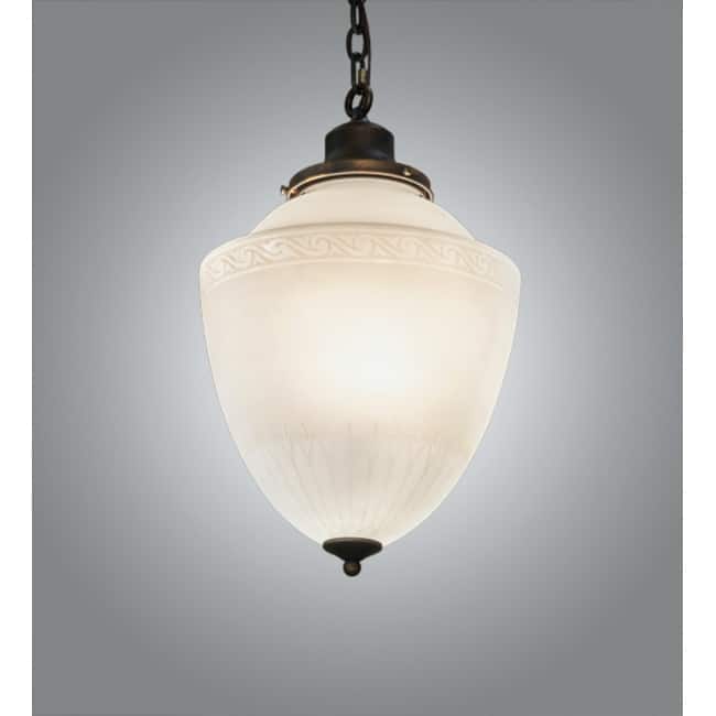Meyda Tiffany 228548 14" Wide Pendant - Antique Brass