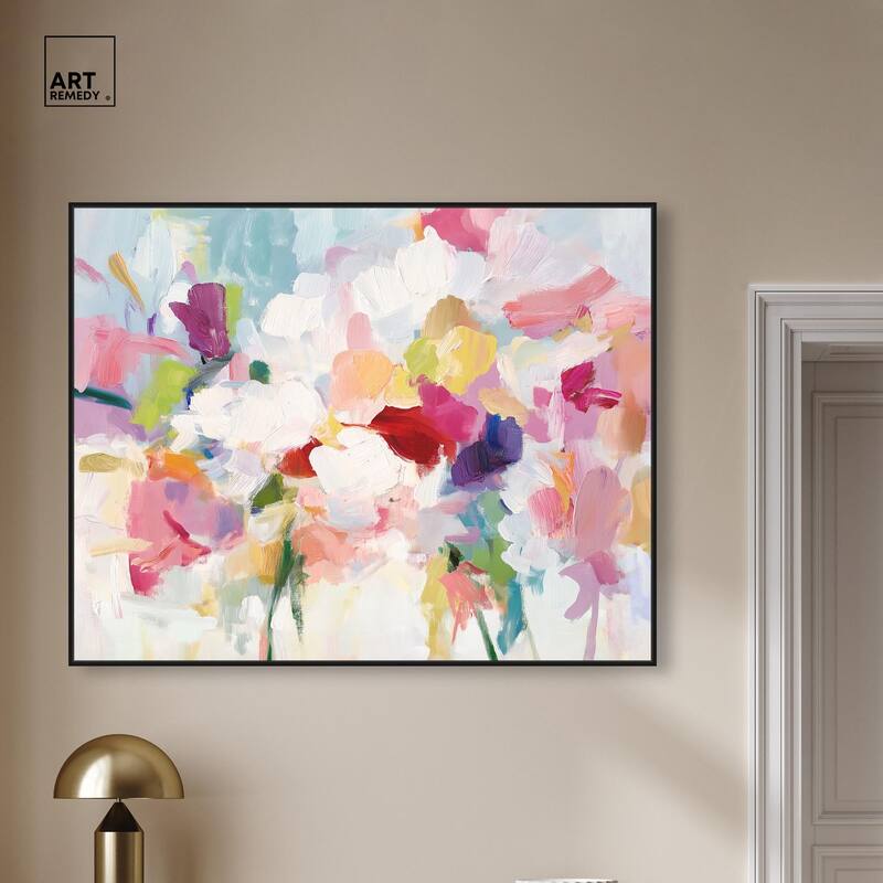 Saturated Colors II Canvas by Art Remedy