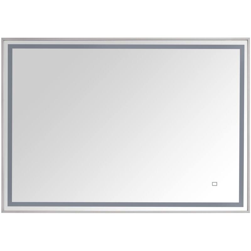 Avanity LED-M39 LED 39-3/8" W x 27-9/16" H Modern Rectangular - Brushed Stainless