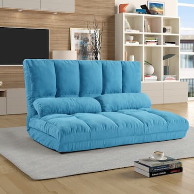 Clihome Double Chaise Lounge Sofa Floor Couch