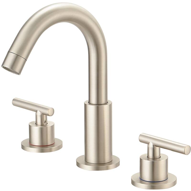 Doulble Handle Bathroom Sink Faucet