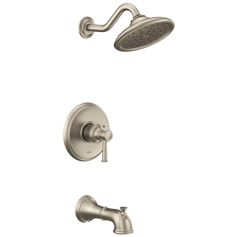 Moen Belfield Tub and Shower Trim Package with 1.75 GPM Single