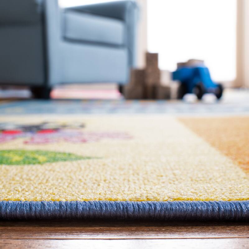 SAFAVIEH Kids Playhouse Machine Washable Slip Resistant Sheetal Rug