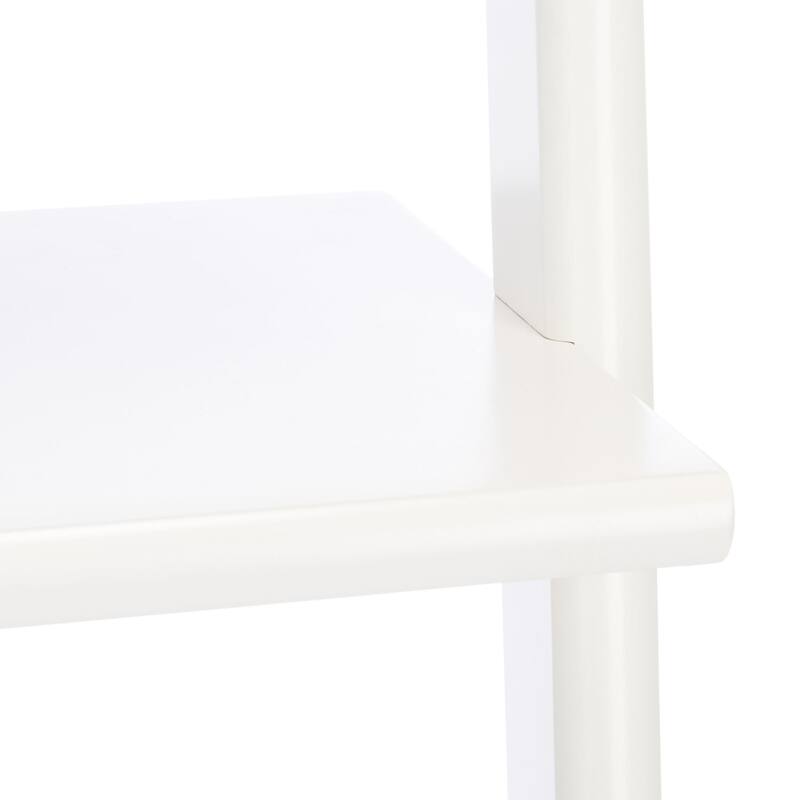 SAFAVIEH Viorela 5-Tier Leaning Etagere Bookcase - 16.9" W x 14" L x 76" H - 17Wx14Dx76H