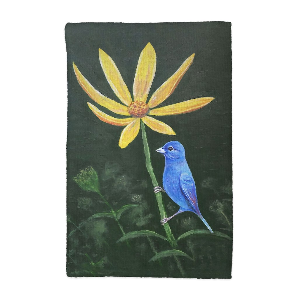Indigo Bunting Kitchen Towel - 16x25