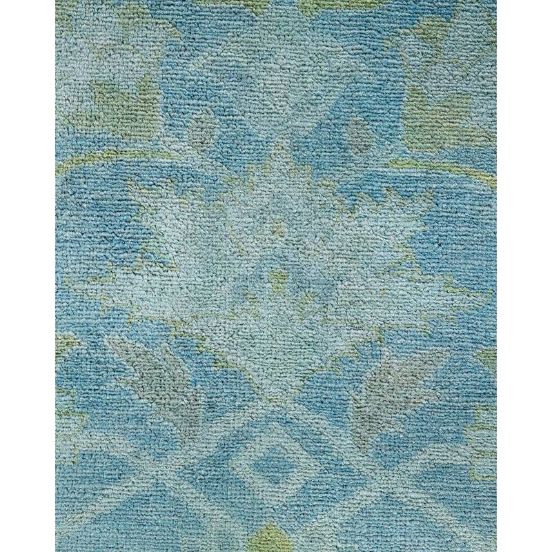 Vibrance, One-of-a-Kind Hand-Knotted Area Rug - Gray, 6' 2" x 9' 5" - 6' 2" x 9' 5"