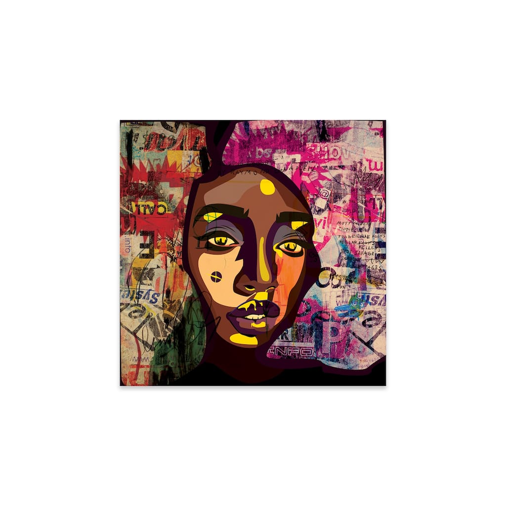 Marnue V Print On Acrylic Glass by Dai Chris Art