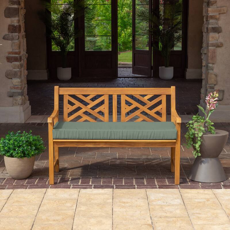 ARDEN Foam Outdoor Bench Cushion, 48 x 18