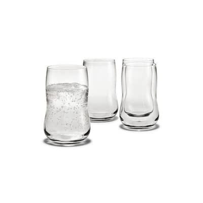 Holmegaard Future Tumbler, Clear, 4 pcs. - 12.5 oz