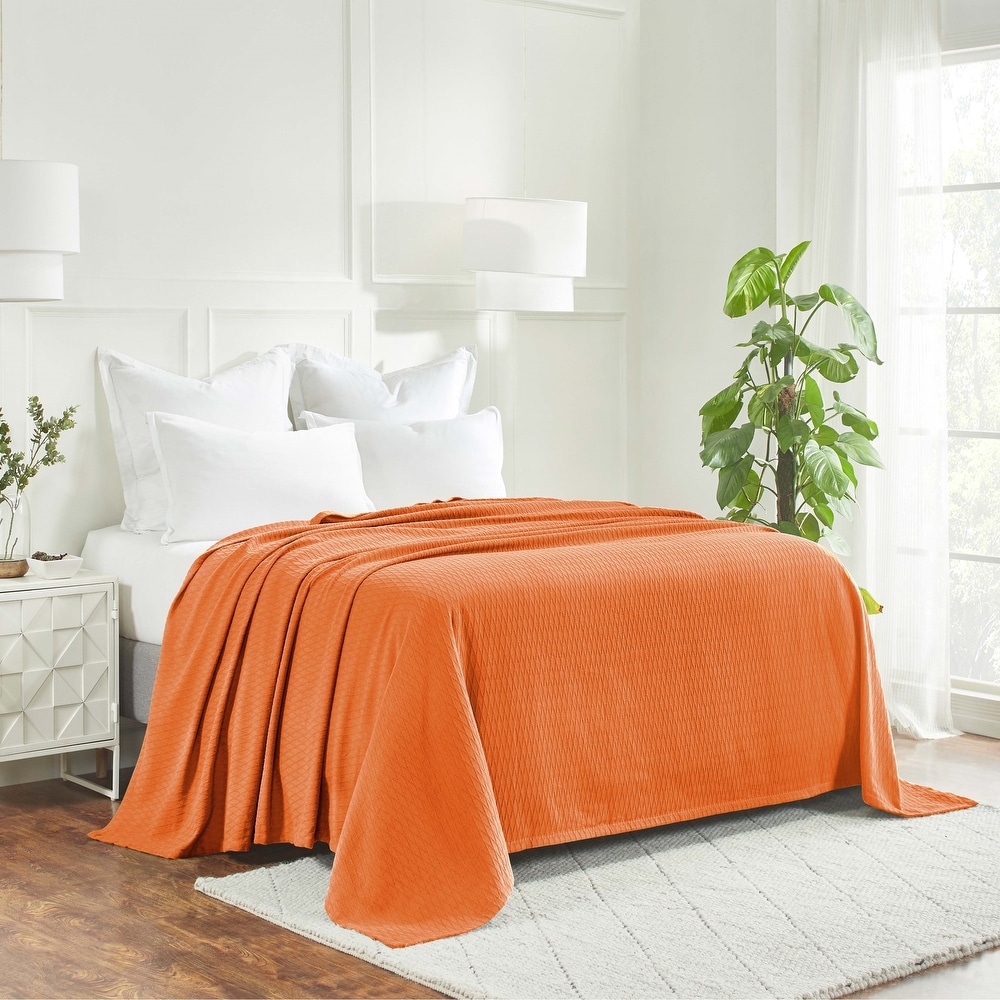 Orange King Size Blankets  Shop our Best Blankets Deals Online at Bed Bath  & Beyond
