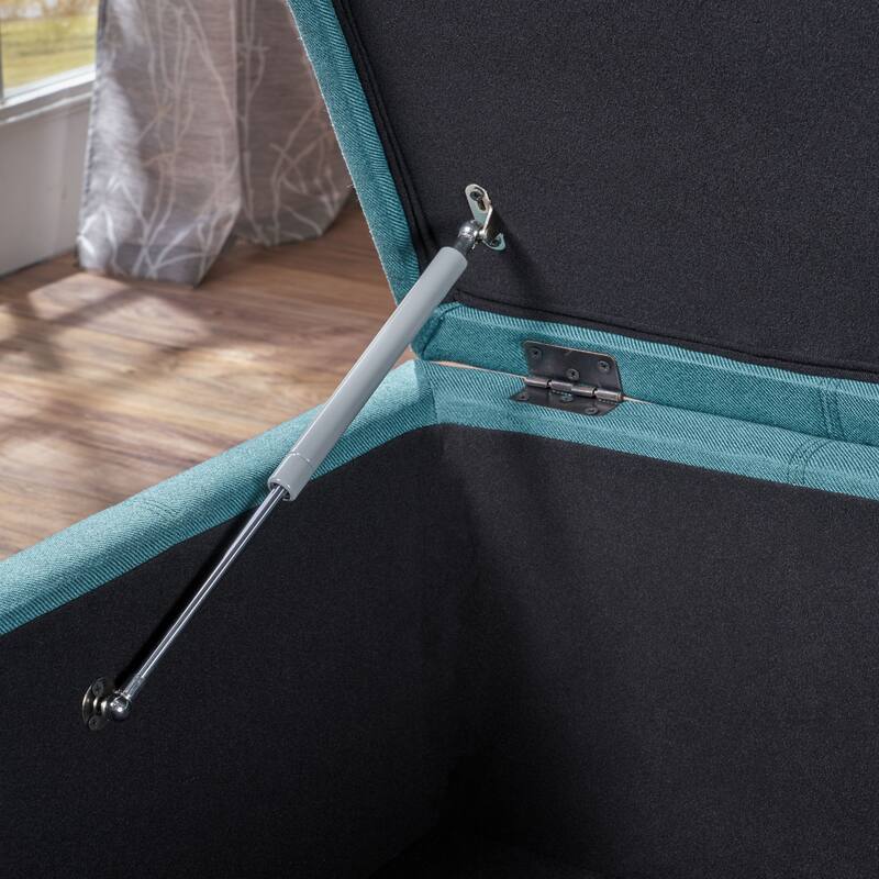 Carlsbad Tufted Square Storage Ottoman by Christopher Knight Home