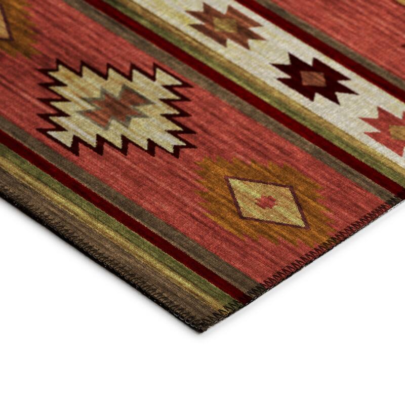 Indoor/ Outdoor Sonora Global Traditional Washable Rug