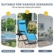 preview thumbnail 13 of 61, Homall Patio Zero Gravity Chair Lawn Lounge Chair with Pillow Set of 2