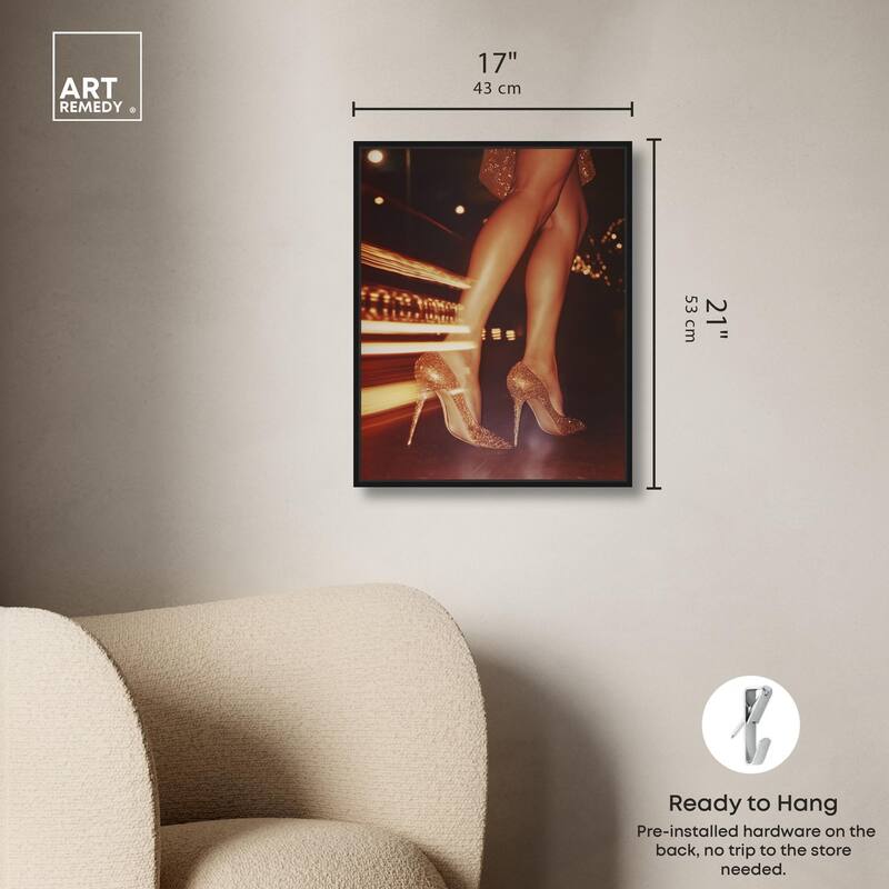 Sparkly Nights Canvas by Art Remedy