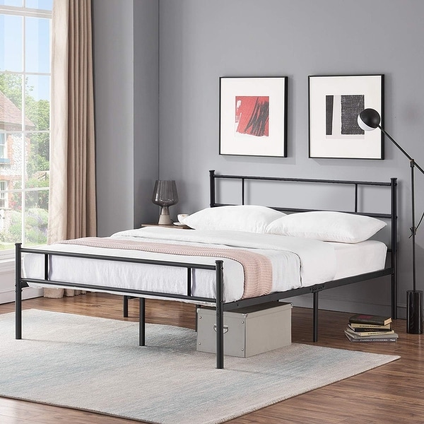 Vecelo metal outlet bed frame
