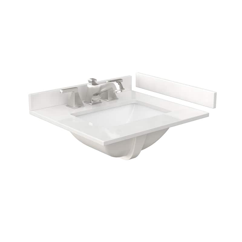 Wyndham Collection WCH7575-24S-QTZ-US3MXX Janna 24" Free Standing
