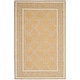 preview thumbnail 37 of 105, SAFAVIEH Handmade Chelsea Kimber Trellis French Country Wool Rug 2'9" x 4'9" - Yellow/Grey - Rectangle