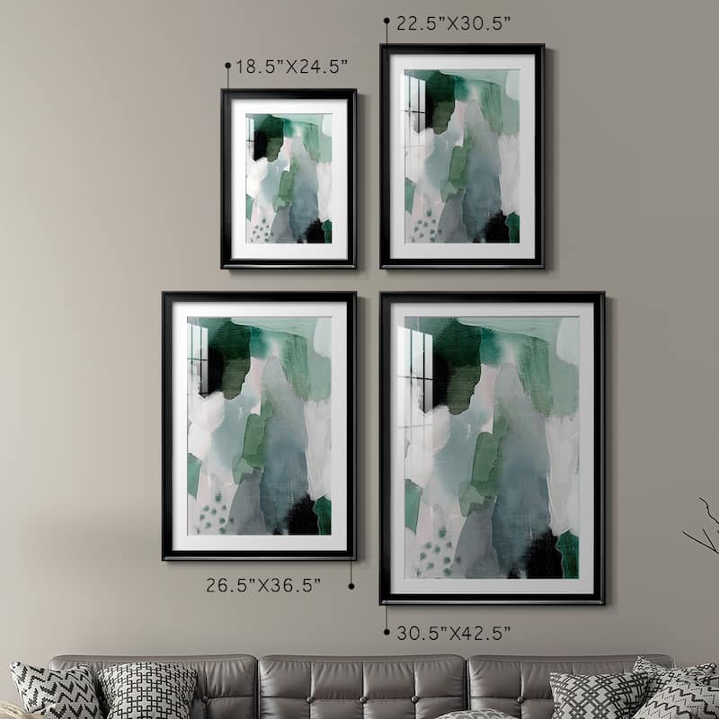 Turquoise Waters I Premium Framed Print - Ready to Hang