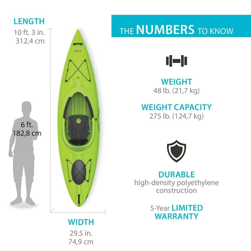 Lifetime Revel 103 Sit-In Kayak