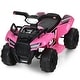 preview thumbnail 18 of 48, Costway 6V Kids ATV Quad Electric Ride On Car Toy Toddler with LED - See details