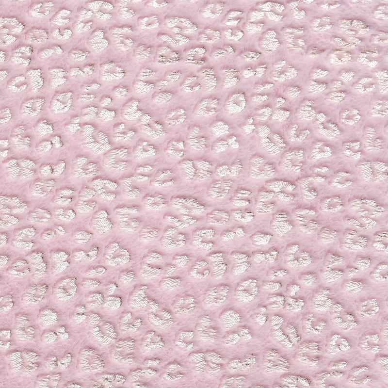 Juicy Couture Metallic Leopard Plush Rugs