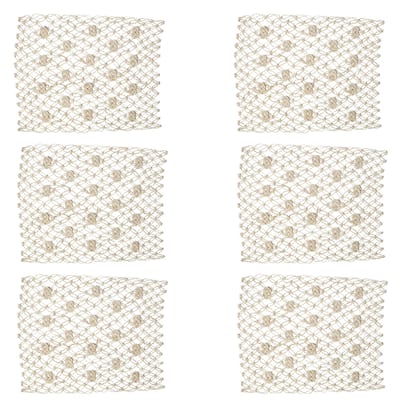 Macrame Knot Placemat Set of 6 - Set of 6