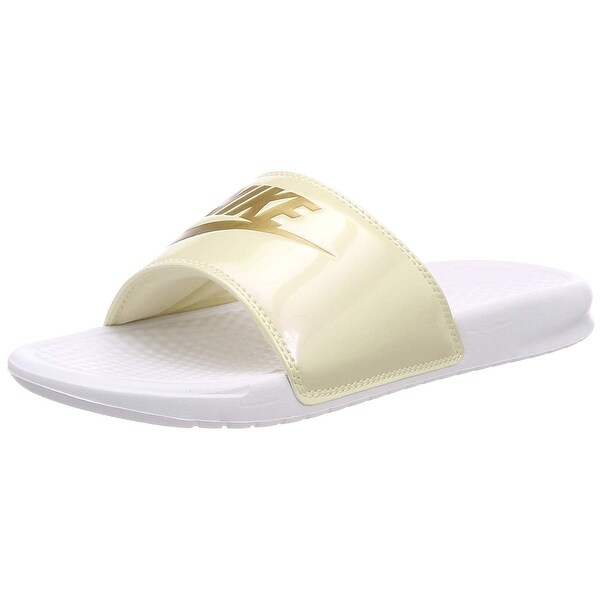 nike women's benassi just do it synthetic sandal